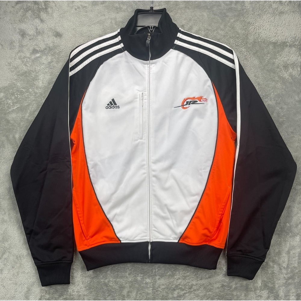 Adidas Nascar Dale Jr Jacket‎ Size  L Multicolor Full Zip Polyester